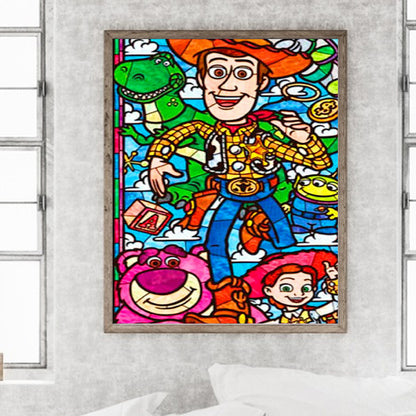 Toy Story - Full Round Drill Diamond Painting 40*50CM