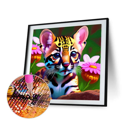 Tiger - Full Round Drill Diamond Painting 30*30CM