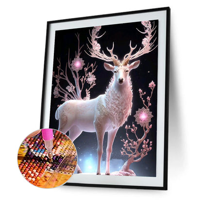 Fantasy Elk - Full Round Drill Diamond Painting 30*40CM