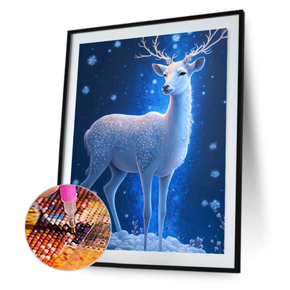 Fantasy Elk - Full Round Drill Diamond Painting 30*40CM