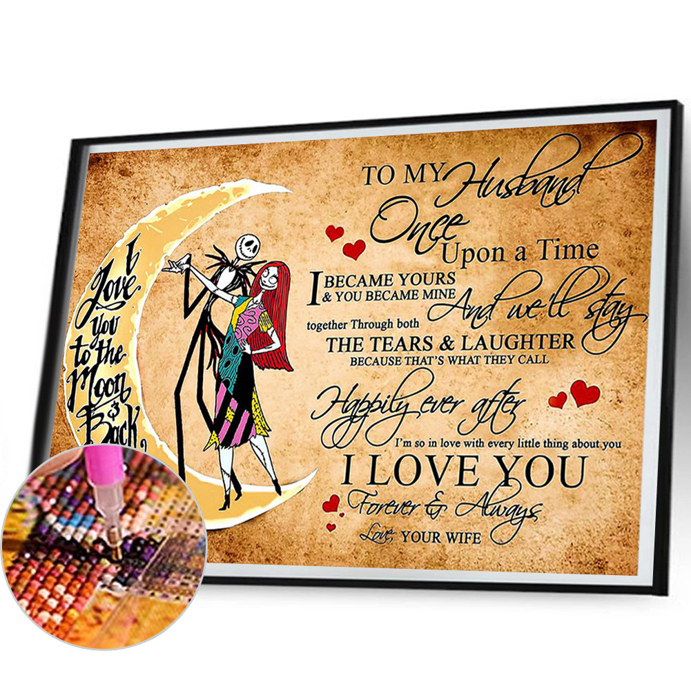 Corpse Bride - Full Square Drill Diamond Painting 50*40CM