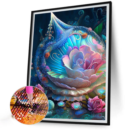 Shell Stamen - Full Round Drill Diamond Painting 30*40CM