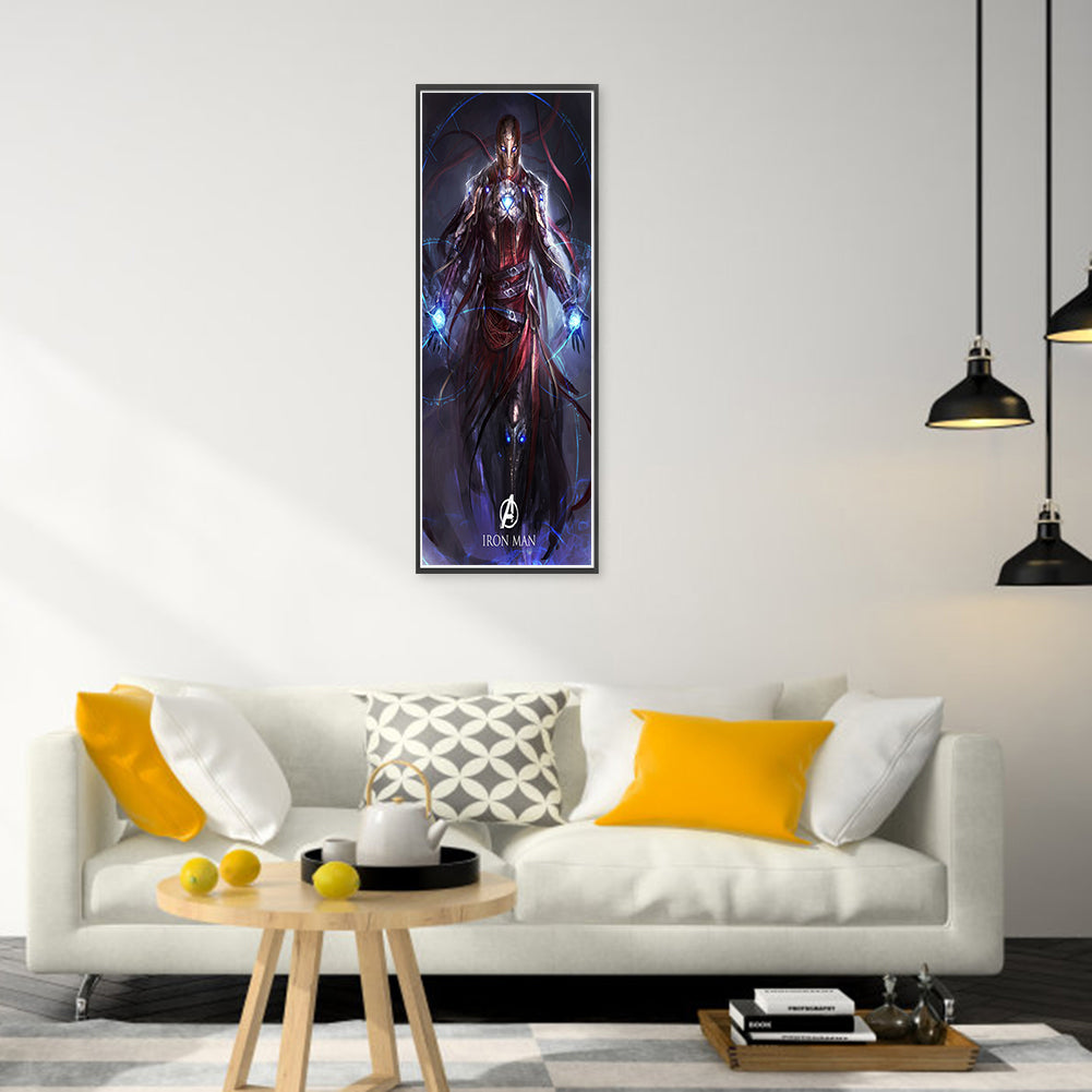 Iron Man - Full Round Drill Diamond Painting 30*70CM