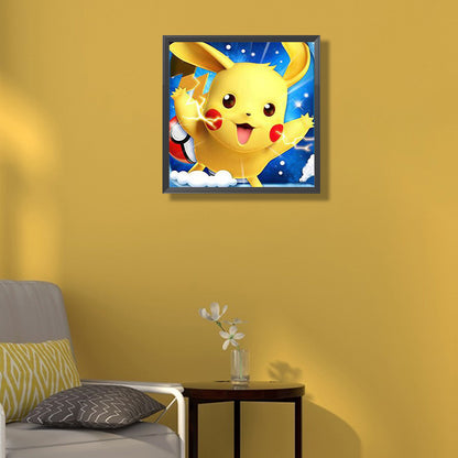 Pikachu - Full Square Drill Diamond Painting 40*40CM