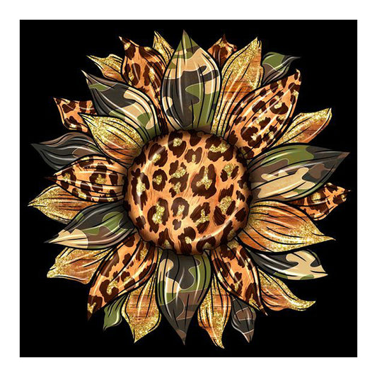 Artistic Sunflower - Full Round Drill Diamond Painting 30*30CM