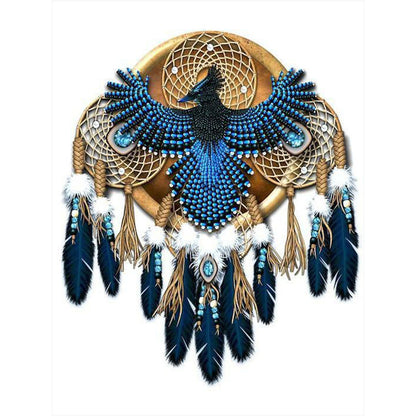 Native American Dreamcatcher - Full Round Drill Diamond Painting 30*40CM