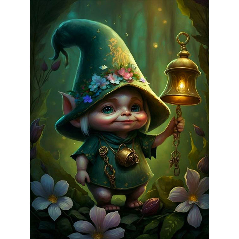 Forest Elf Girl - Full Round Drill Diamond Painting 30*40CM