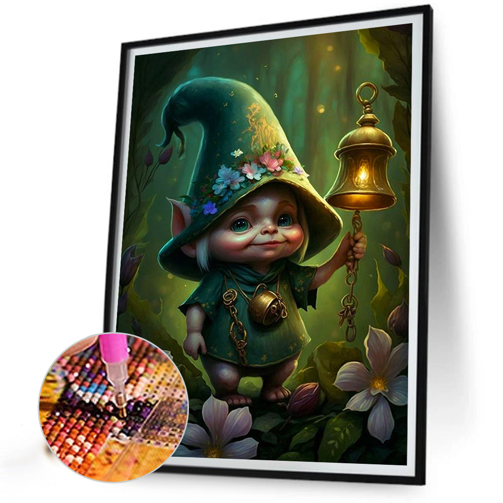 Forest Elf Girl - Full Round Drill Diamond Painting 30*40CM