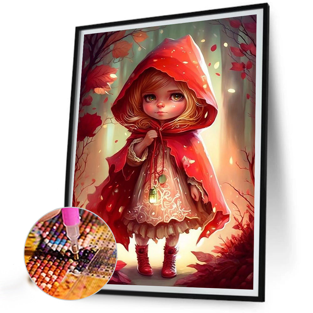 Forest Elf Girl - Full Round Drill Diamond Painting 30*40CM