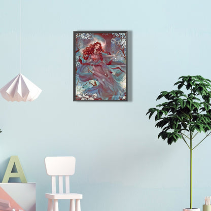 Comprehend The Goddess Of Flying Apsaras - Full Round Drill Diamond Painting 30*40CM