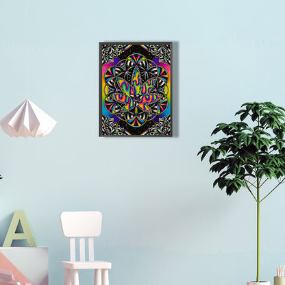 Kaleidoscope Eyes - Full Round Drill Diamond Painting 30*40CM