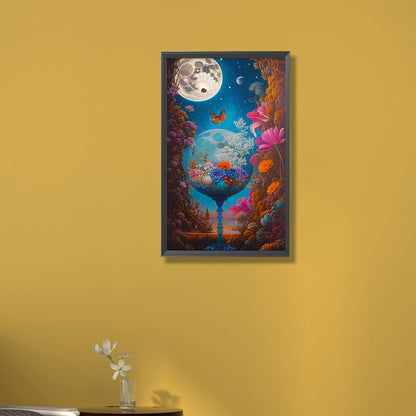 Flower Tree Ball - Full Round Drill Diamond Painting 30*50CM