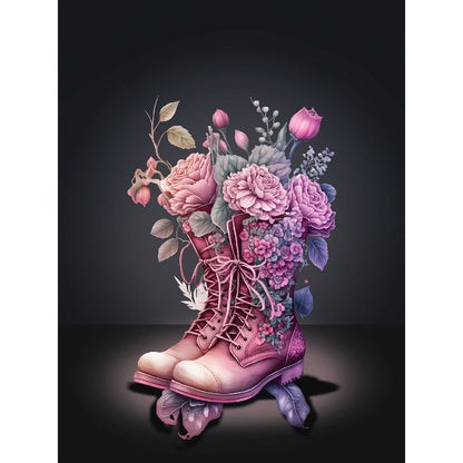 Boots - Full Round Drill Diamond Painting 30*40CM