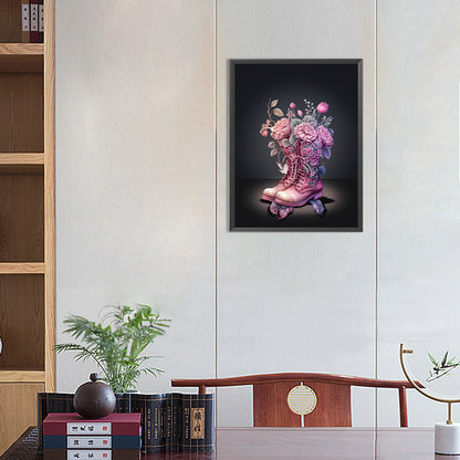 Boots - Full Round Drill Diamond Painting 30*40CM
