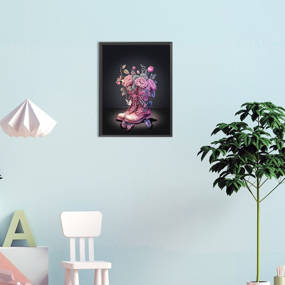 Boots - Full Round Drill Diamond Painting 30*40CM