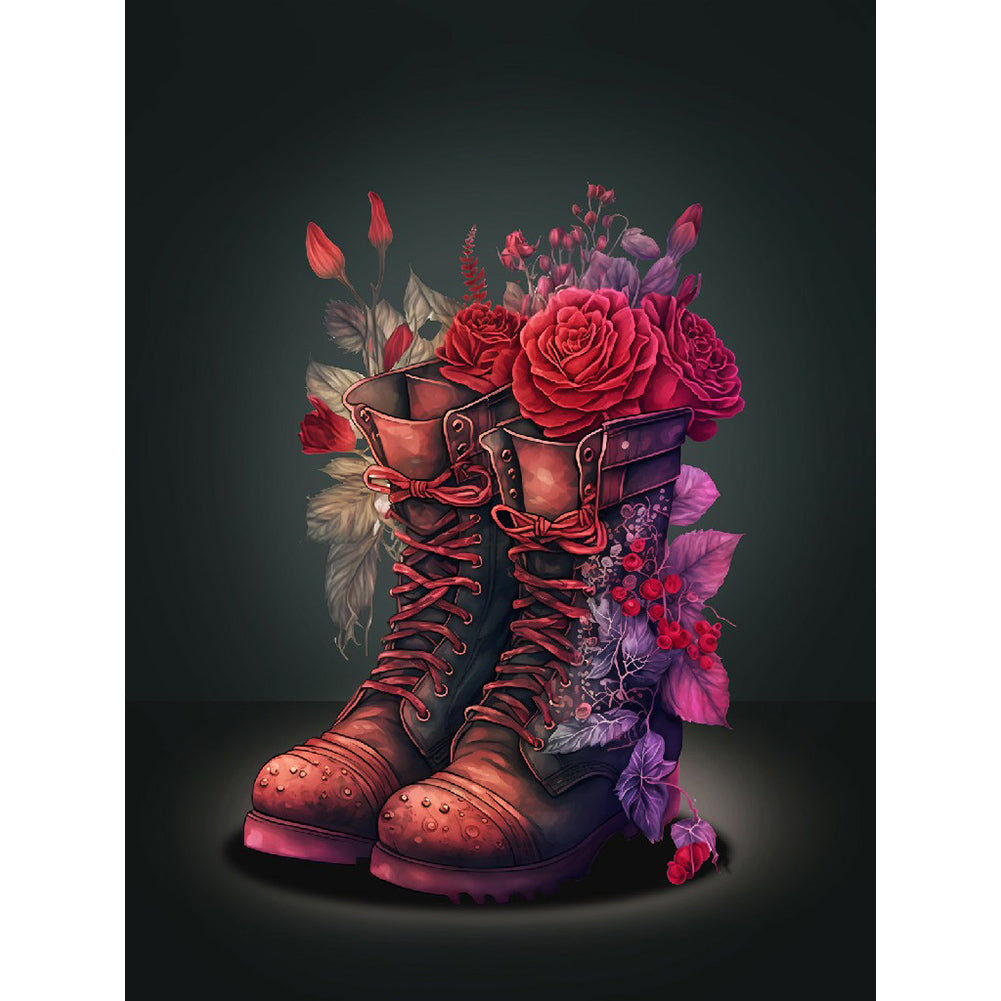 Boots - Full Round Drill Diamond Painting 30*40CM