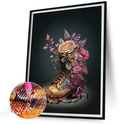 Boots - Full Round Drill Diamond Painting 30*40CM