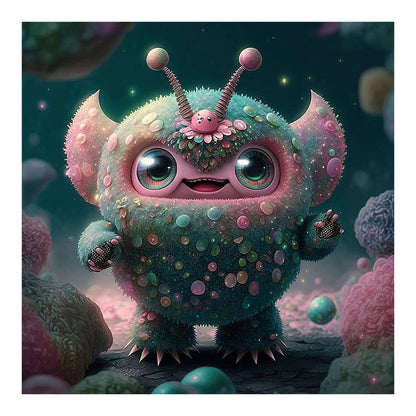 Aliens - Full Round Drill Diamond Painting 30*30CM