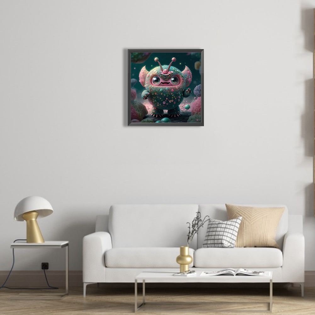 Aliens - Full Round Drill Diamond Painting 30*30CM