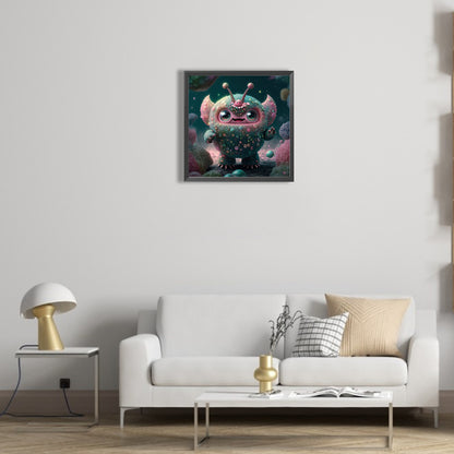 Aliens - Full Round Drill Diamond Painting 30*30CM