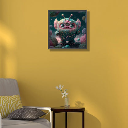 Aliens - Full Round Drill Diamond Painting 30*30CM