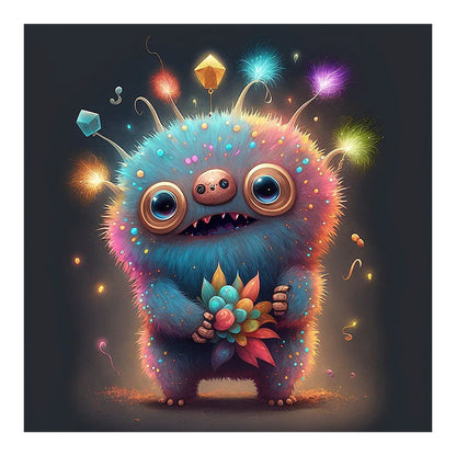 Aliens - Full Round Drill Diamond Painting 30*30CM