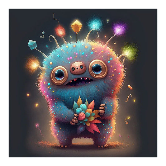 Aliens - Full Round Drill Diamond Painting 30*30CM