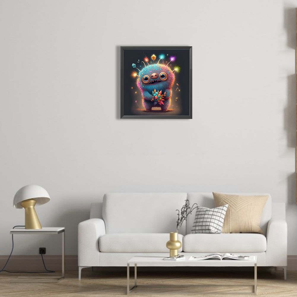 Aliens - Full Round Drill Diamond Painting 30*30CM