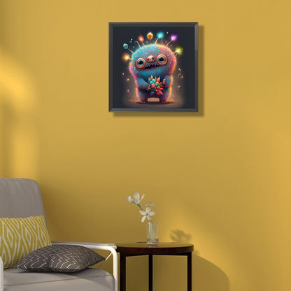 Aliens - Full Round Drill Diamond Painting 30*30CM