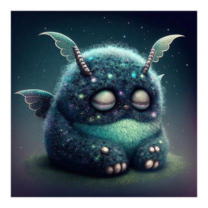 Aliens - Full Round Drill Diamond Painting 30*30CM