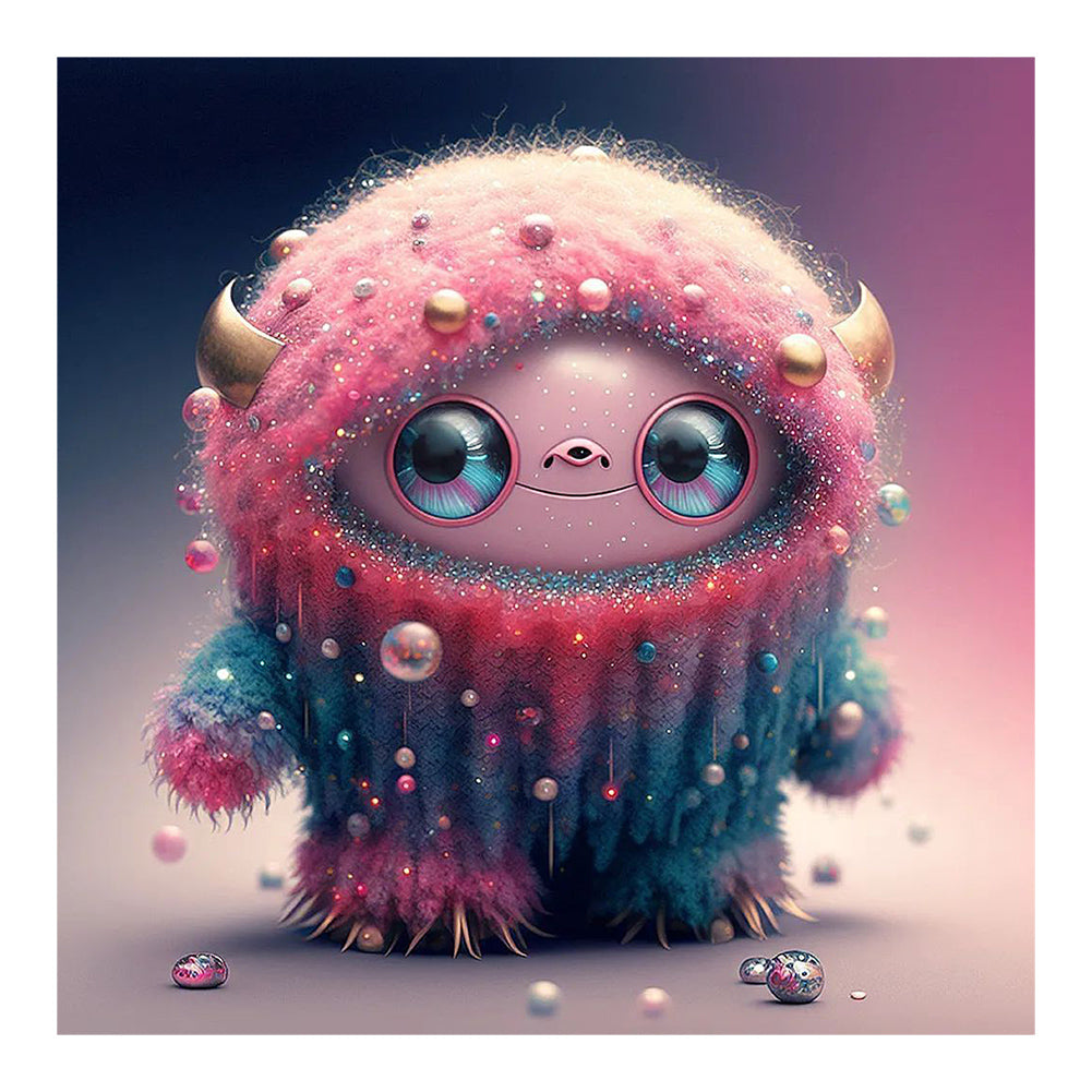 Aliens - Full Round Drill Diamond Painting 30*30CM