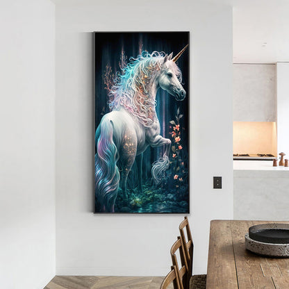 Fantasy Unicorn - Full Square Drill Diamond Painting 40*70CM