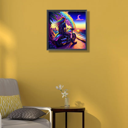 Colorful Cloud Road - Sailing - Full Round Drill Diamond Painting 40*40CM