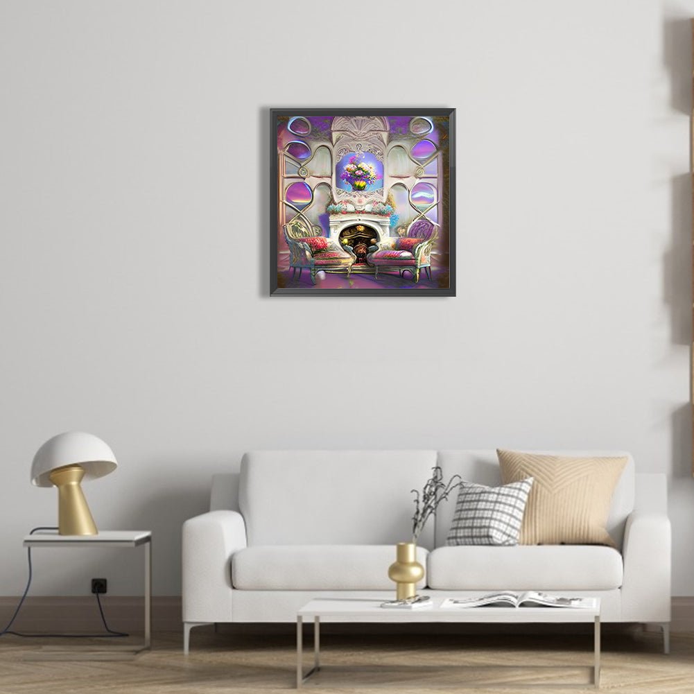 Painted World - Full Round Drill Diamond Painting 40*40CM