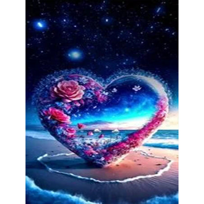 Fantasy Swan Lake Love - Full Round Drill Diamond Painting 30*40CM