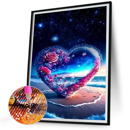 Fantasy Swan Lake Love - Full Round Drill Diamond Painting 30*40CM