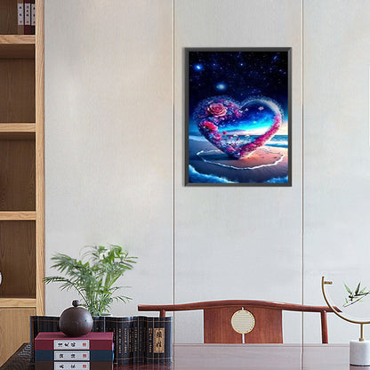 Fantasy Swan Lake Love - Full Round Drill Diamond Painting 30*40CM