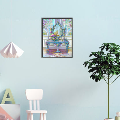 European And American Classical Furniture - Full Round Drill Diamond Painting 30*40CM