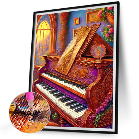 European And American Classical Furniture - Full Round Drill Diamond Painting 30*40CM