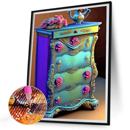 European And American Classical Furniture - Full Round Drill Diamond Painting 30*40CM