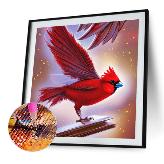 Cardinal - Full Round Drill Diamond Painting 30*30CM