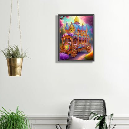 Classic Car - Special Shaped Drill Diamond Painting 30*40CM