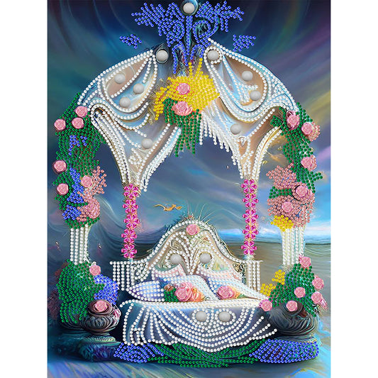 Kiosk - Special Shaped Drill Diamond Painting 30*40CM