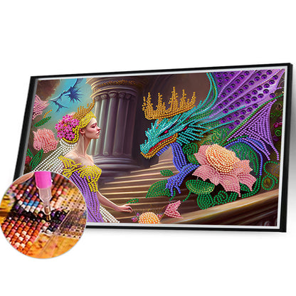 Pterosaur - Special Shaped Drill Diamond Painting 40*30CM