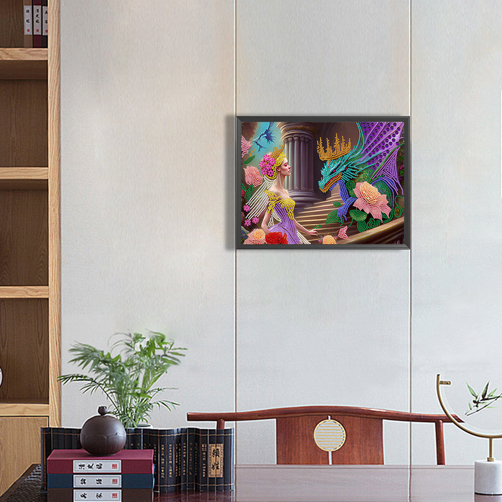 Pterosaur - Special Shaped Drill Diamond Painting 40*30CM