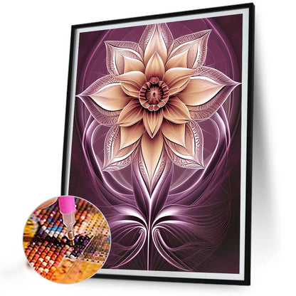 Art Flowers - Full Round Drill Diamond Painting 30*40CM