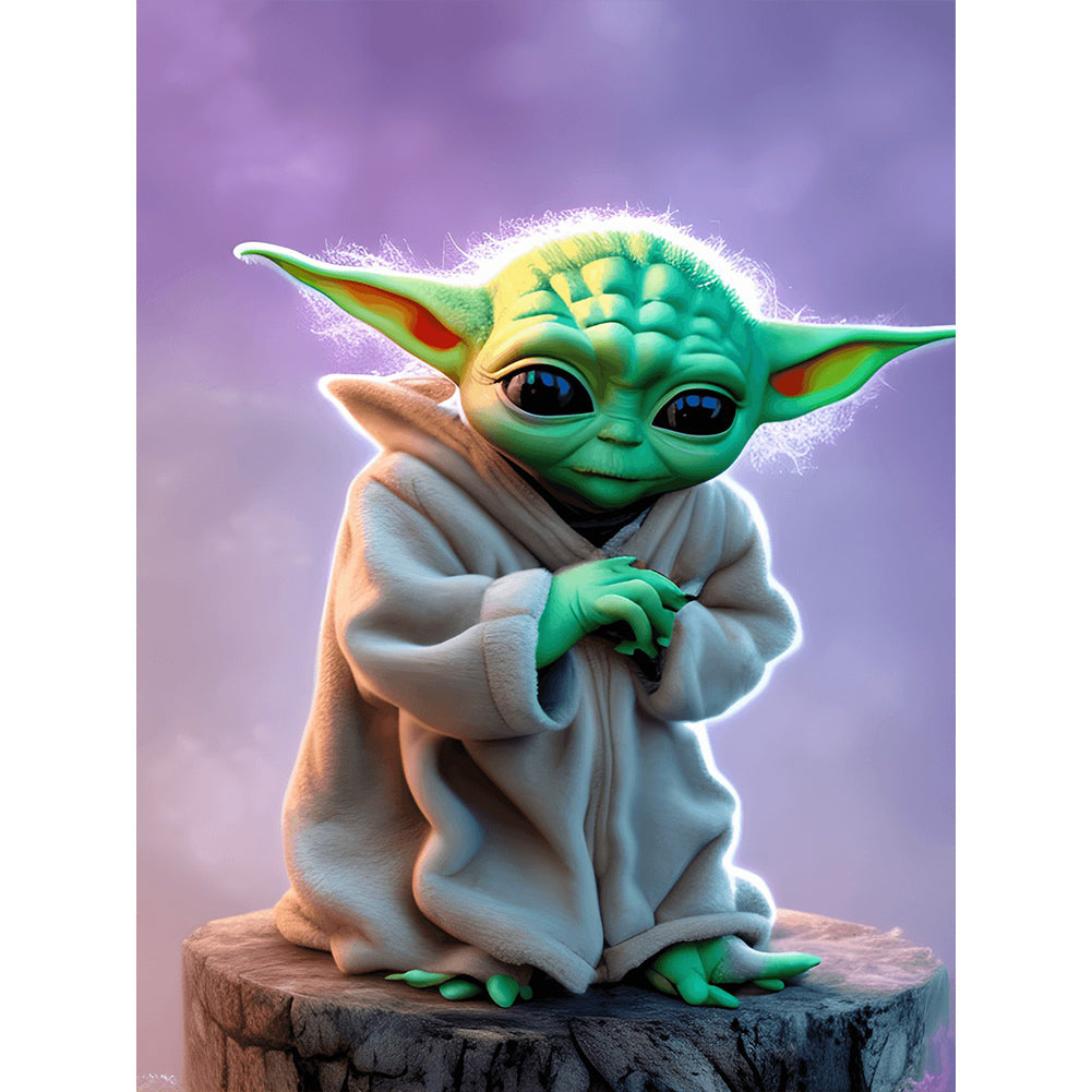Yoda - Full Round Drill Diamond Painting 30*40CM