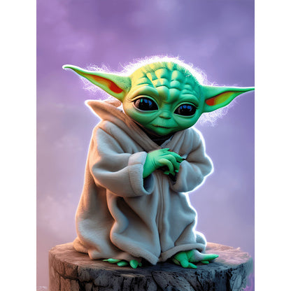 Yoda - Full Round Drill Diamond Painting 30*40CM