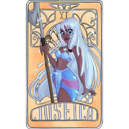 Princess Jitan - Full Round Drill Diamond Painting 30*50CM