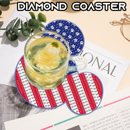 DIY Diamond Painting Coasters Mickey Kit Cartoon Coasters for Adults Kids